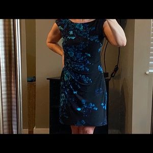 Calvin Klein floral print dress